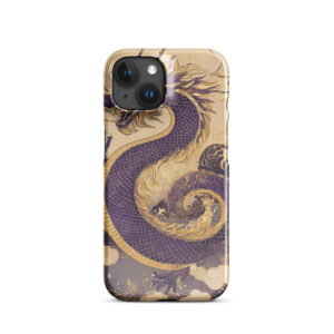 Chinese Dragon Golden Power Art iPhone Case
