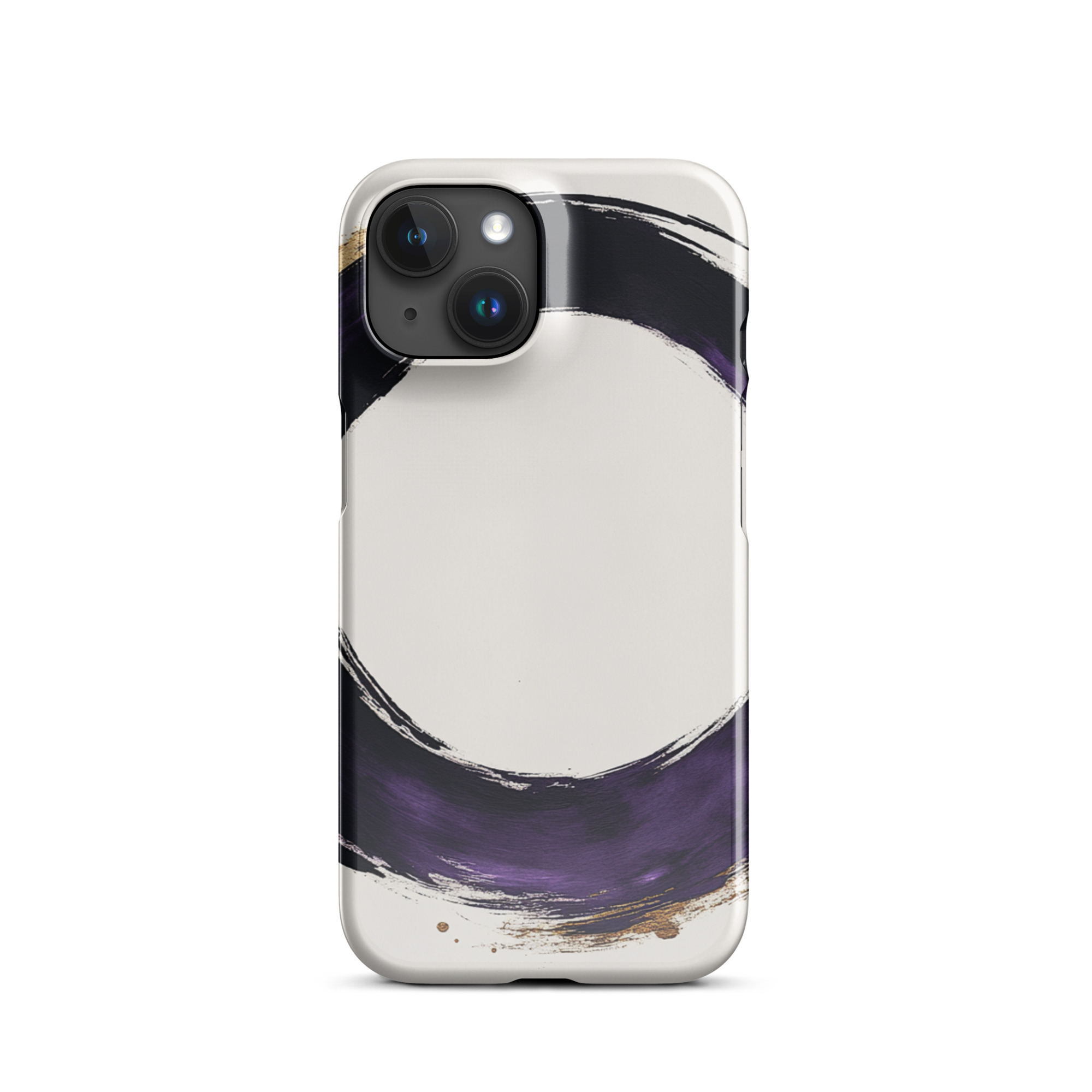 Zen Enso Circle Minimalist Art iPhone Case