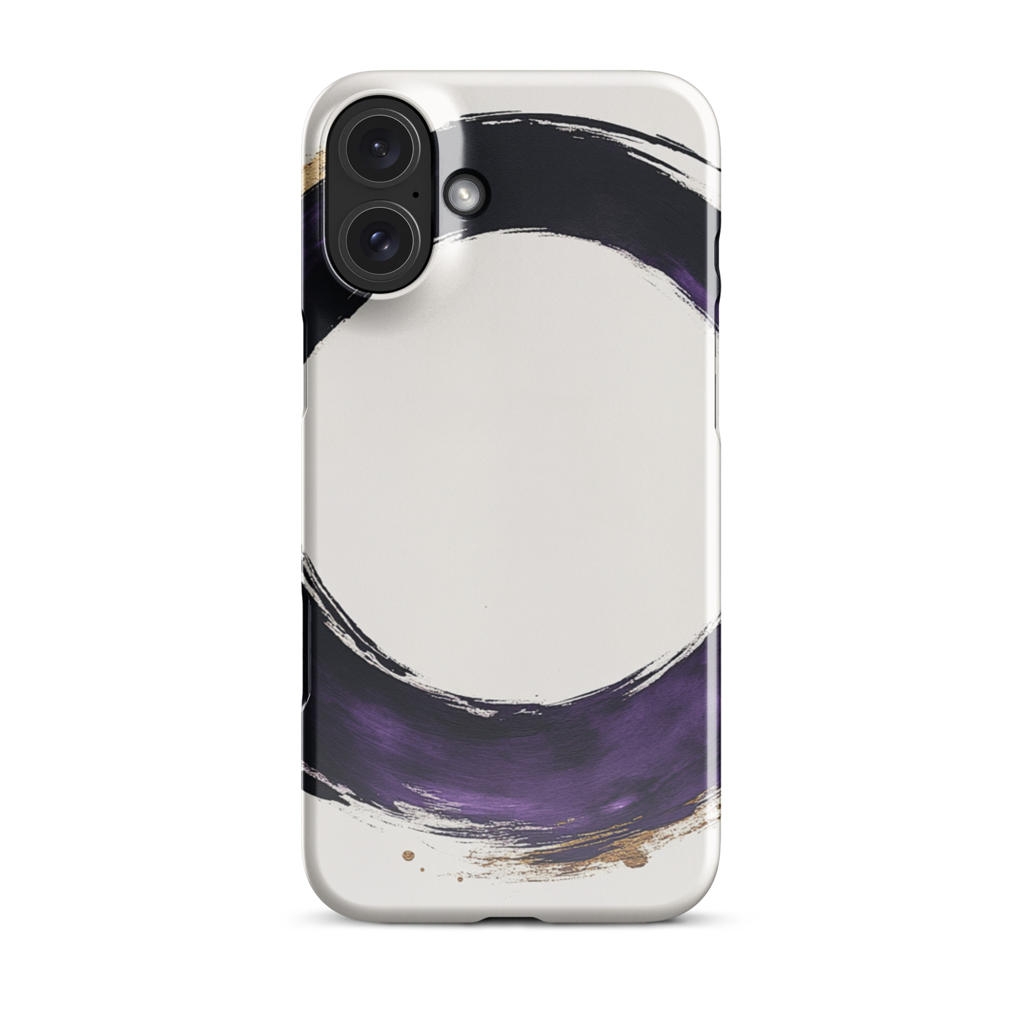 Zen Enso Circle Minimalist Art iPhone Case - Image 6