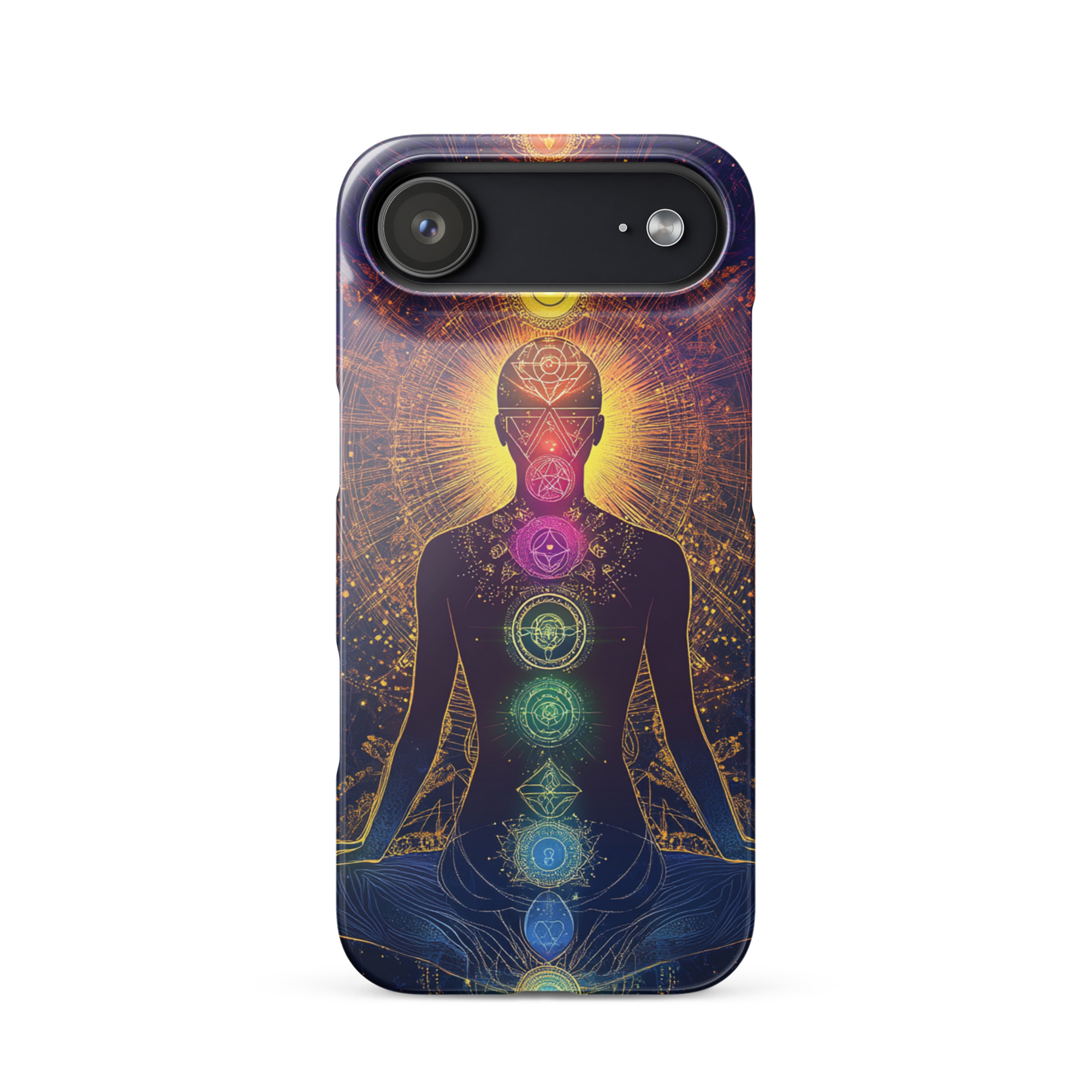 Chakra Alignment Spiritual Energy Art iPhone Case - Image 10