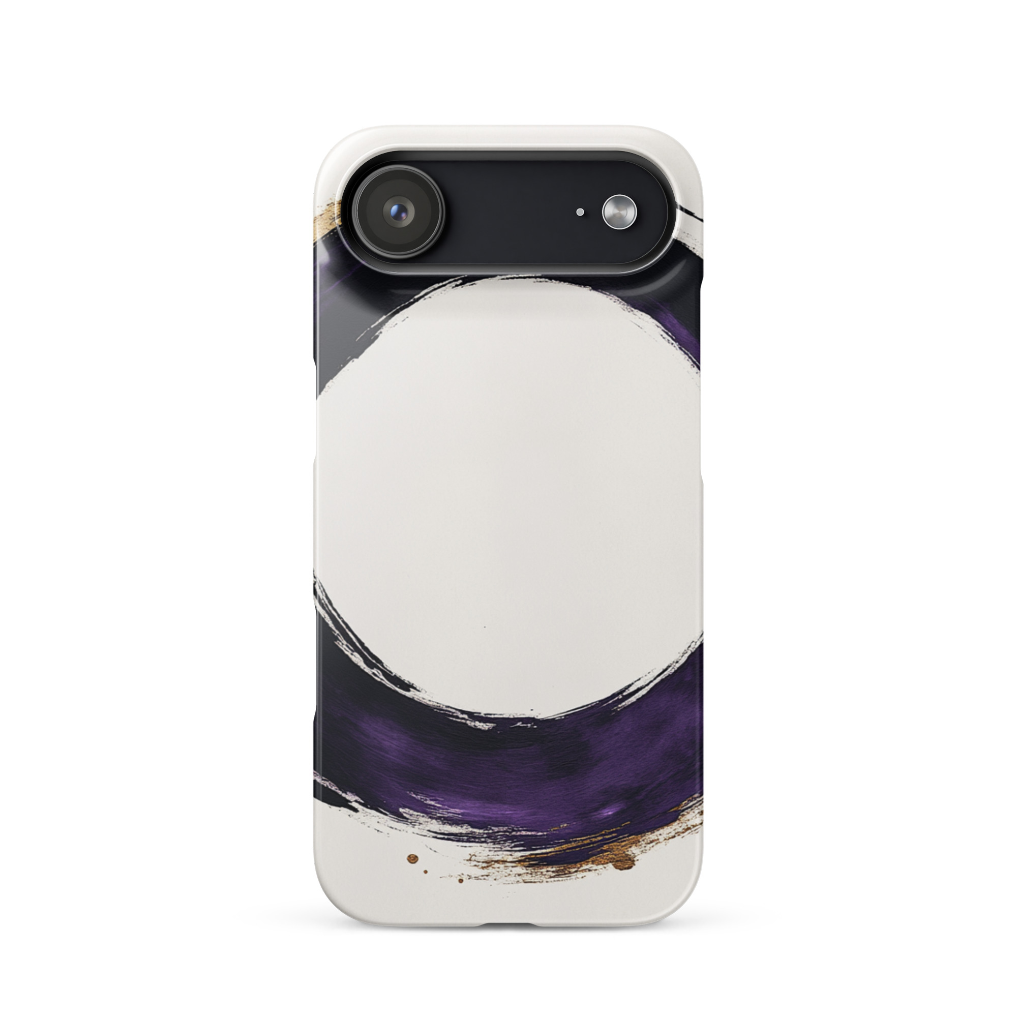 Zen Enso Circle Minimalist Art iPhone Case - Image 10