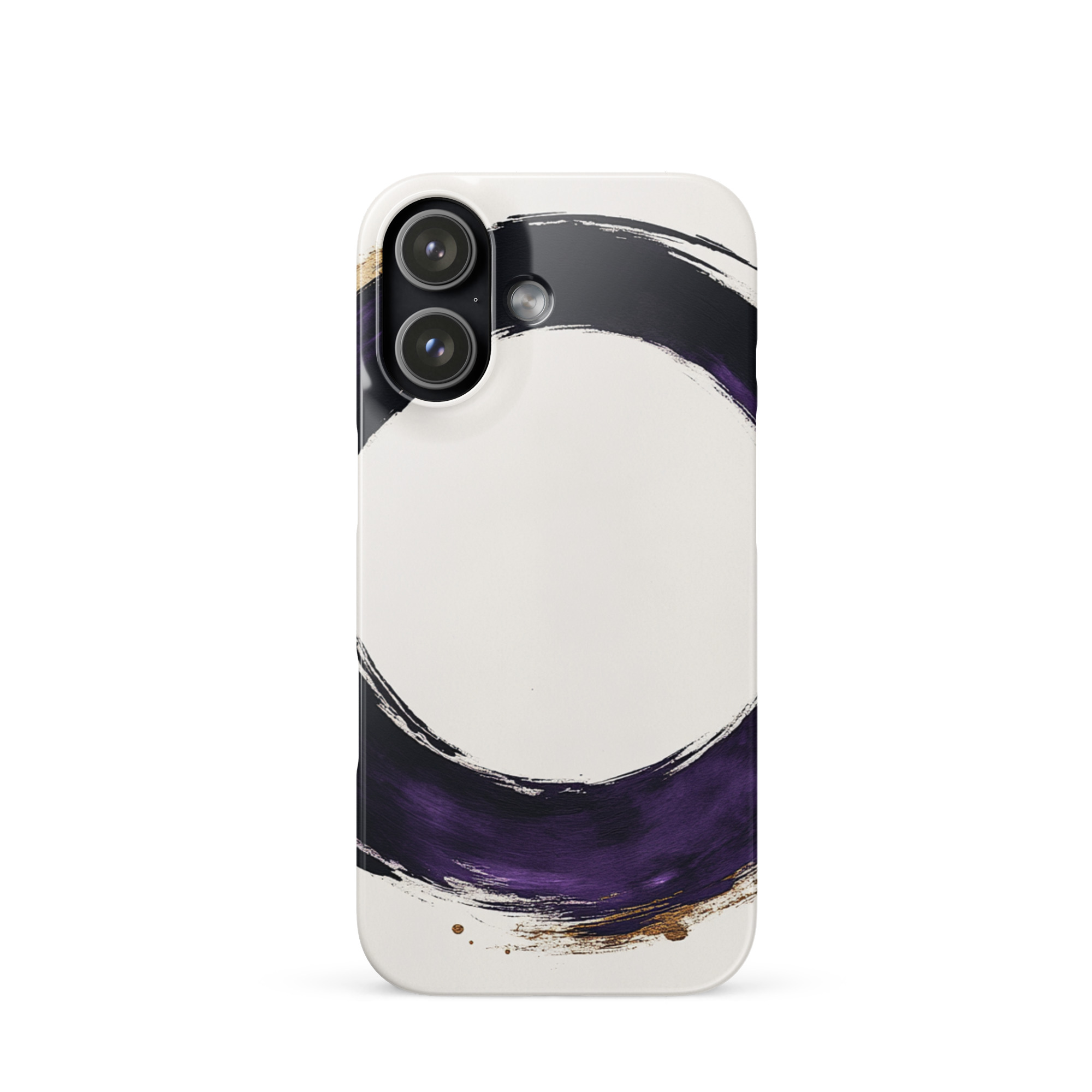 Zen Enso Circle Minimalist Art iPhone Case - Image 9