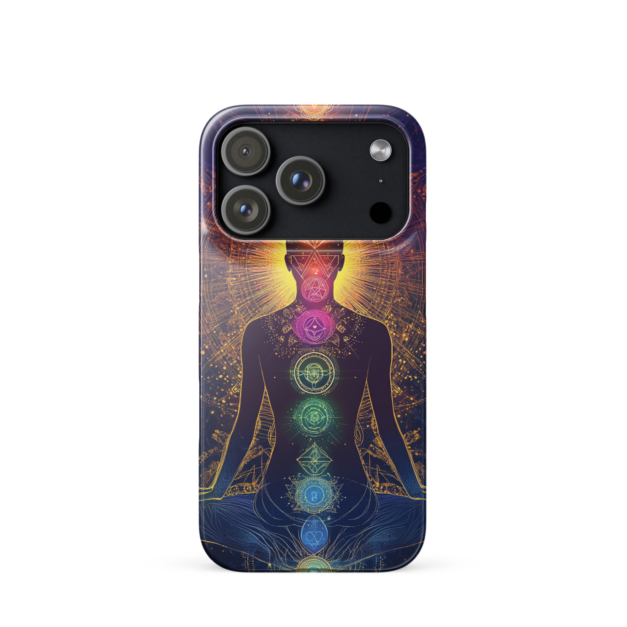 Chakra Alignment Spiritual Energy Art iPhone Case - Image 11
