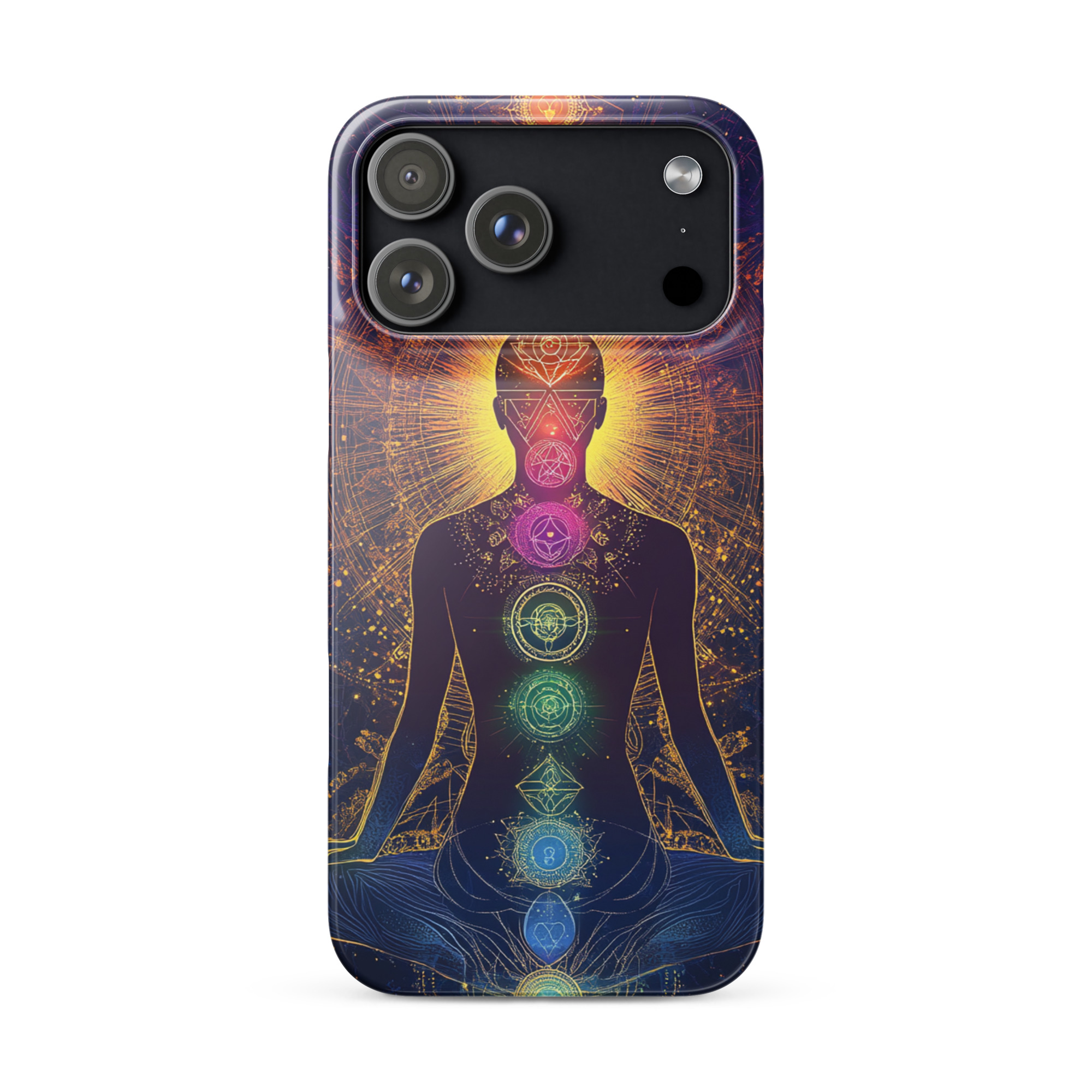 Chakra Alignment Spiritual Energy Art iPhone Case - Image 12